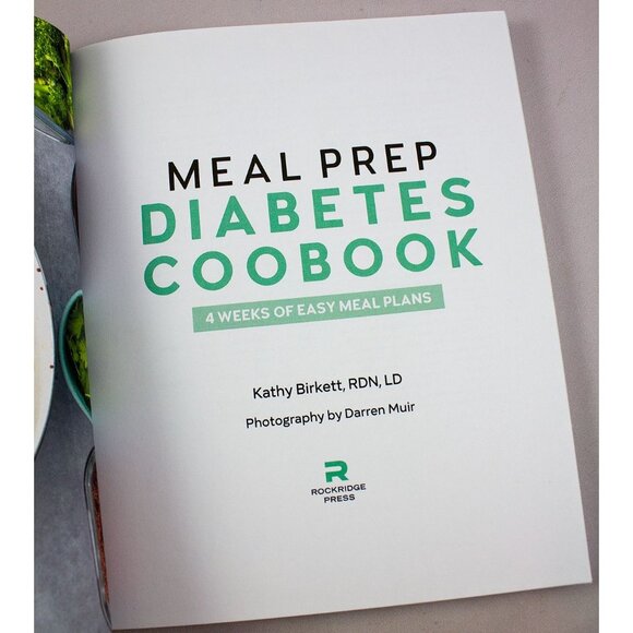 Meal Prep Diabetes Cookbook: 4 Weeks Of Easy Meal Plans by Kathy Birkett 2021 - Picture 8 of 10